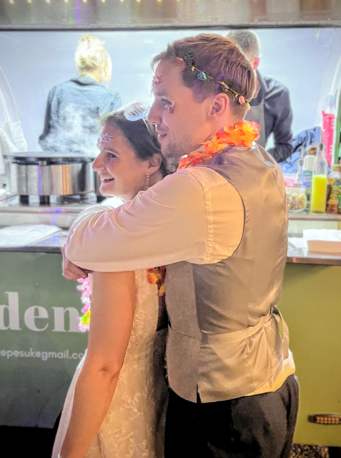 Eden Crepes wedding Drayton House Saltburn